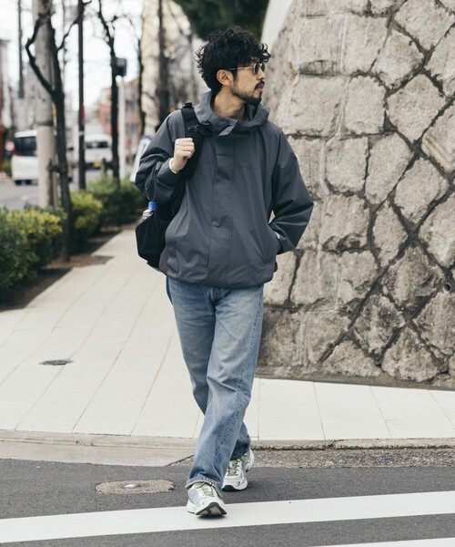 +phenix(プラスフェニックス)の「+phenix/プラスフェニックス SP GORE-TEX WINDSTOPPER HOODIE JACKET/別注 ゴアテックス ウインドストッパー フーディー ジャケット/マウンテンパーカー(ブルゾン・メンズ・チャコールグレー/ブラック/ブラック×グレー・SMALL/MEDIUM/LARGE)」の20枚目の写真