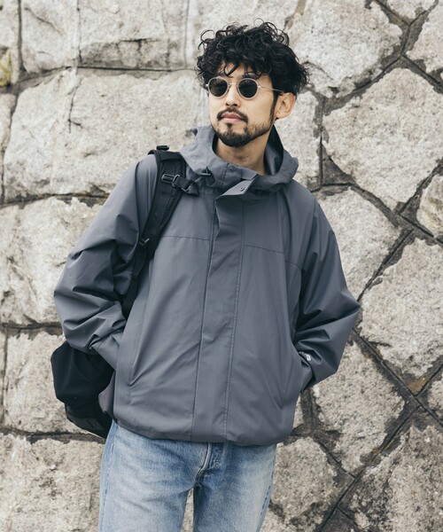 +phenix(プラスフェニックス)の「+phenix/プラスフェニックス SP GORE-TEX WINDSTOPPER HOODIE JACKET/別注 ゴアテックス ウインドストッパー フーディー ジャケット/マウンテンパーカー(ブルゾン・メンズ・チャコールグレー/ブラック/ブラック×グレー・SMALL/MEDIUM/LARGE)」の21枚目の写真
