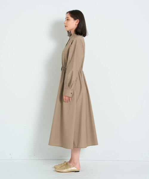 ADIEU TRISTESSE(アデュートリステス)の「綿ポリエステルワンピース(ワンピース・レディース・ブラック/ベージュ・38)」の10枚目の写真