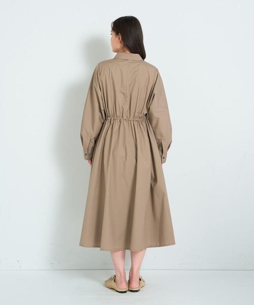 ADIEU TRISTESSE(アデュートリステス)の「綿ポリエステルワンピース(ワンピース・レディース・ブラック/ベージュ・38)」の11枚目の写真