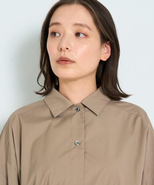 ADIEU TRISTESSE(アデュートリステス)の「綿ポリエステルワンピース(ワンピース・レディース・ブラック/ベージュ・38)」の12枚目の写真