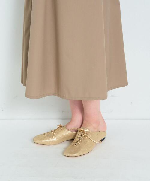 ADIEU TRISTESSE(アデュートリステス)の「綿ポリエステルワンピース(ワンピース・レディース・ブラック/ベージュ・38)」の16枚目の写真