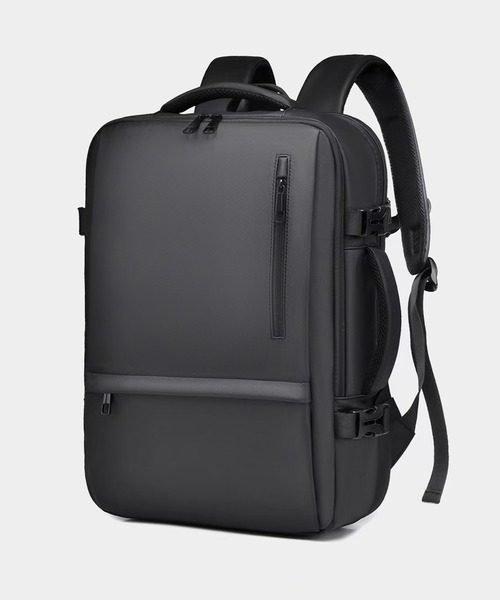 CALIFORNIA OUTFITTERS（カリフォルニア アウトフィッターズ）の「3-2A91 ビジネス バッグパック（ビジネスバッグ・メンズ・ブラック/グレー・ONESIZE）」の9枚目の写真