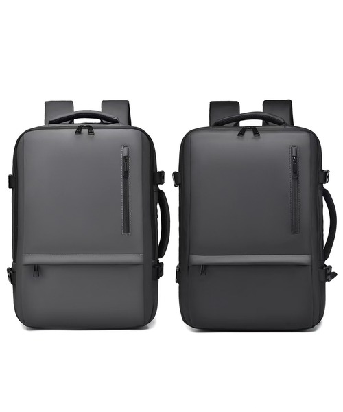 CALIFORNIA OUTFITTERS（カリフォルニア アウトフィッターズ）の「3-2A91 ビジネス バッグパック（ビジネスバッグ・メンズ・ブラック/グレー・ONESIZE）」の8枚目の写真