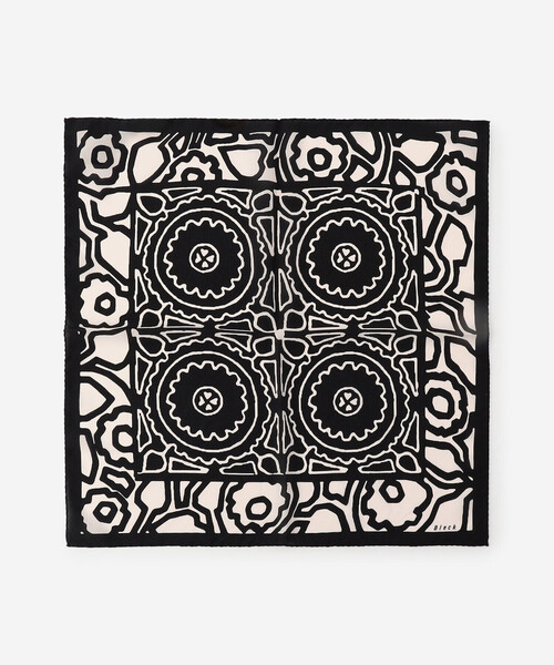 Bshop（ビショップ）の「Bleck | シルククレープ スカーフ（バンダナ/スカーフ・レディース・ブラック系その他/ブルー系その他5・ONE）」の5枚目の写真