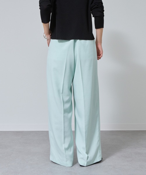 COLONY 2139（コロニートゥーワンスリーナイン）の「テックリネンストレートパンツ（その他パンツ・レディース・ミント/グレイッシュベージュ/ブラック/ブラウン・SMALL/MEDIUM）」の15枚目の写真