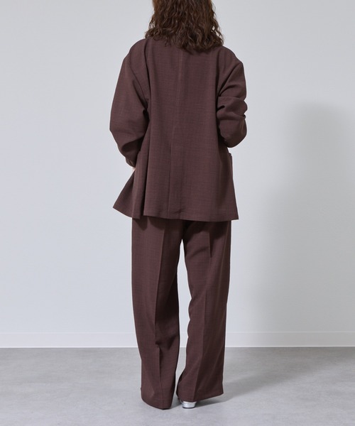 COLONY 2139（コロニートゥーワンスリーナイン）の「テックリネンストレートパンツ（その他パンツ・レディース・ミント/グレイッシュベージュ/ブラック/ブラウン・SMALL/MEDIUM）」の11枚目の写真