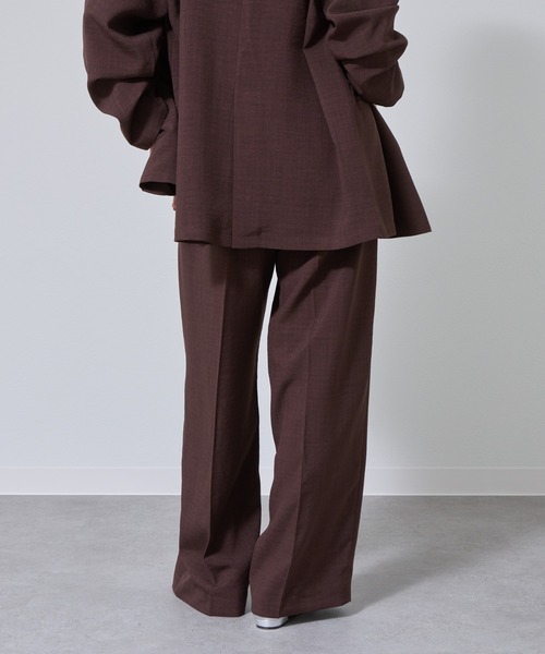 COLONY 2139（コロニートゥーワンスリーナイン）の「テックリネンストレートパンツ（その他パンツ・レディース・ミント/グレイッシュベージュ/ブラック/ブラウン・SMALL/MEDIUM）」の7枚目の写真