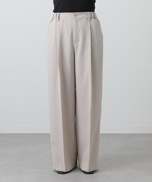 COLONY 2139（コロニートゥーワンスリーナイン）の「テックリネンストレートパンツ（その他パンツ・レディース・ミント/グレイッシュベージュ/ブラック/ブラウン・SMALL/MEDIUM）」の22枚目の写真