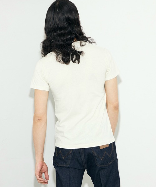 Wrangler（ラングラー）の「Wrangler/ラングラー クルーネックTシャツ（Tシャツ/カットソー・メンズ・ホワイト/チャコールグレー・LARGE/MEDIUM/X-LARGE）」の18枚目の写真