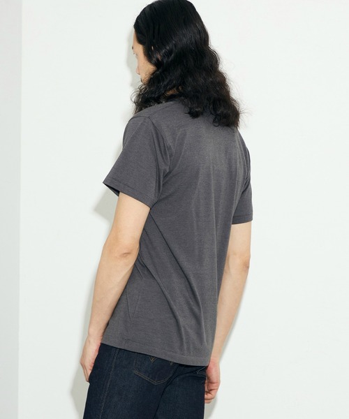 Wrangler（ラングラー）の「Wrangler/ラングラー クルーネックTシャツ（Tシャツ/カットソー・メンズ・ホワイト/チャコールグレー・LARGE/MEDIUM/X-LARGE）」の5枚目の写真