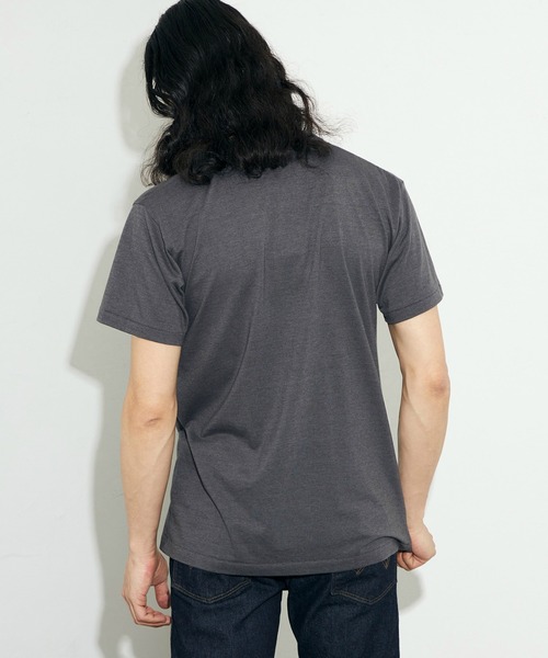 Wrangler（ラングラー）の「Wrangler/ラングラー クルーネックTシャツ（Tシャツ/カットソー・メンズ・ホワイト/チャコールグレー・LARGE/MEDIUM/X-LARGE）」の7枚目の写真