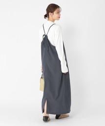 カットソー×リボンキャミワンピースセット