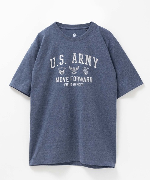 Mac-House(マックハウス)の「T-GRAPHICS ミニタリーデザイン半袖Tシャツ(Tシャツ/カットソー・メンズ・オートミール/ネイビー/ベージュ/カーキ/チャコールグレー・S/M/L/XL)」の18枚目の写真