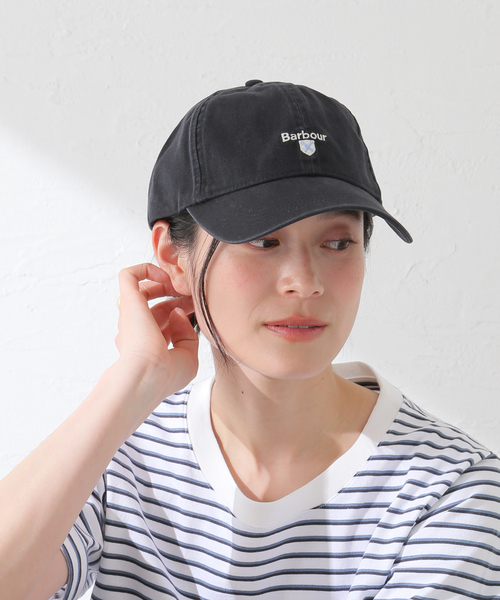 Barbour(バブアー)の「BARBOUR / バブアー cascade sports cap MHA0274(キャップ・メンズ・ブラック/グリーン/ブルー/チャコールグレー・FREE)」の7枚目の写真