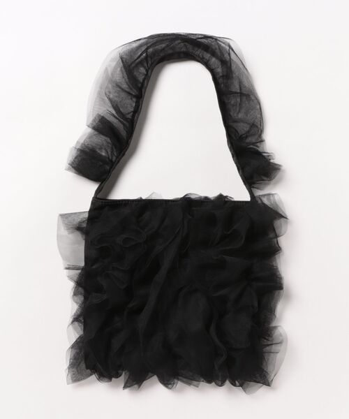 H.TOKYO(エイチトウキョウ)の「H.TOKYO × mimi / フリルワンショルダーバッグ(ショルダーバッグ・レディース・ホワイト/ブラック・FREE)」の20枚目の写真