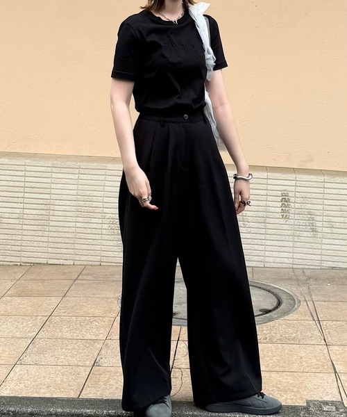 H.TOKYO(エイチトウキョウ)の「H.TOKYO × mimi / フリルワンショルダーバッグ(ショルダーバッグ・レディース・ホワイト/ブラック・FREE)」の15枚目の写真