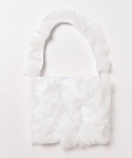 H.TOKYO(エイチトウキョウ)の「H.TOKYO × mimi / フリルワンショルダーバッグ(ショルダーバッグ・レディース・ホワイト/ブラック・FREE)」の21枚目の写真