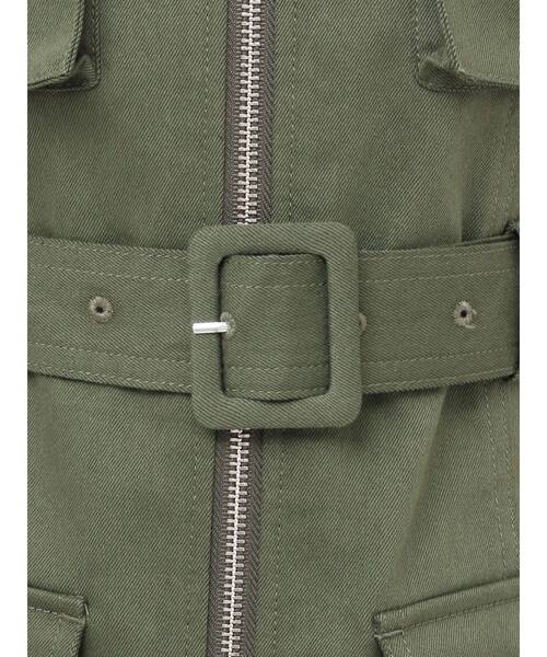 jouetie（ジュエティ）の「ミリタリーZIPミニワンピース（ワンピース・レディース・ブラック/カーキ/ブルー・MEDIUM）」の20枚目の写真