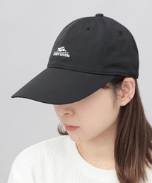 撥水加工 ナイロン ロングビルキャップ 吸汗速乾スベリ使用 つば長 深め