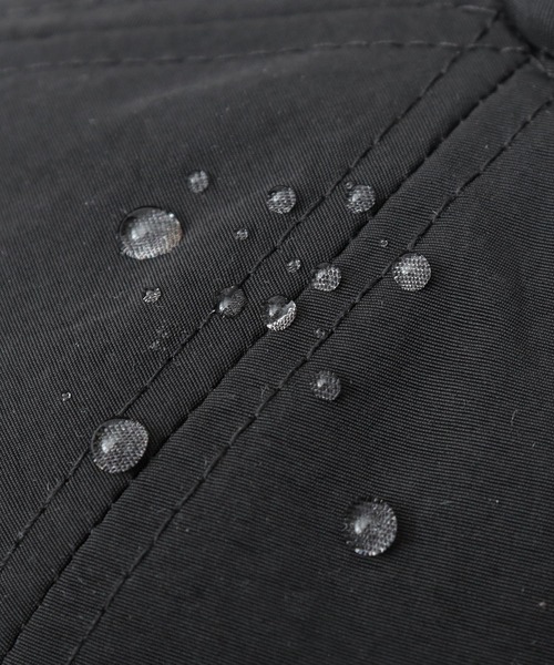 KRIFF MAYER（クリフメイヤー）の「撥水加工 ナイロン ロングビルキャップ 吸汗速乾スベリ使用 つば長 深め（キャップ・メンズ・ブラック・FREE）」の17枚目の写真