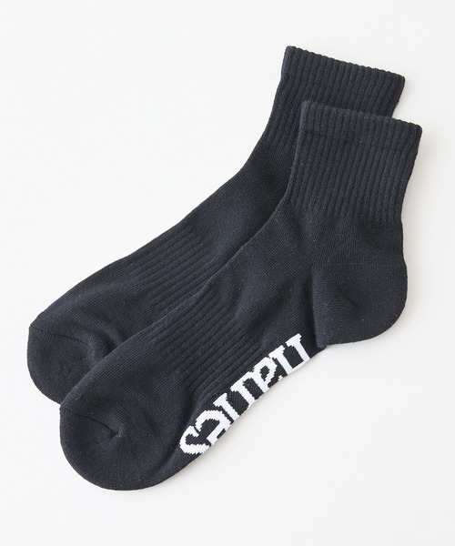 HANES（ヘインズ）の「【HANES/ヘインズ】つま先・踵パイル仕様 クォーターレングスソックス 3足組（ソックス/靴下・メンズ・ブラック/ホワイト・MEDIUM）」の10枚目の写真