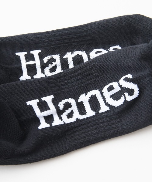 HANES（ヘインズ）の「【HANES/ヘインズ】つま先・踵パイル仕様 クォーターレングスソックス 3足組（ソックス/靴下・メンズ・ブラック/ホワイト・MEDIUM）」の12枚目の写真