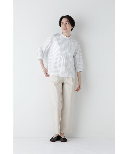 HUMANWOMAN パンツ シェルタリングドライオックスセミワイドパンツ | human woman