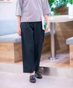 【Dickies×LILYBROWN】 ステッチワークタックバギーパンツネイビー セール】【Dickies×LILYBROWN】ステッチワークタックバギー