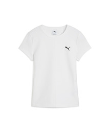 PUMA プーマ ウィメンズ ワードローブ ESS リブ スリム 半袖 Tシャツ