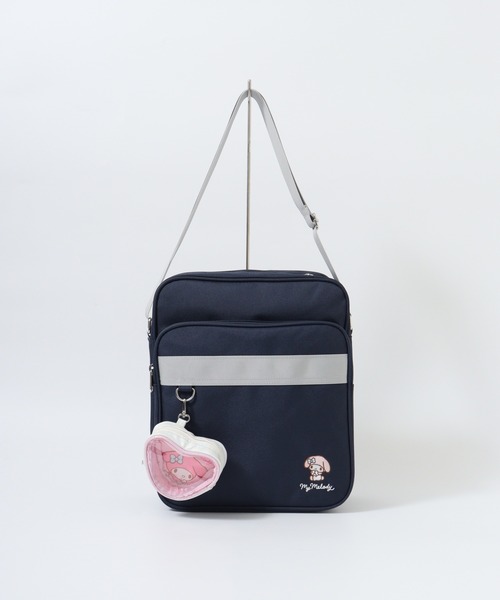 sanrio(サンリオ)の「RBサンリオポリハートP付スクールSD(ショルダーバッグ・レディース・ブラック系その他2/ブラック系その他/ブラック・FREE)」の20枚目の写真