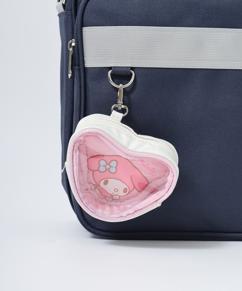 sanrio(サンリオ)の「RBサンリオポリハートP付スクールSD(ショルダーバッグ・レディース・ブラック系その他2/ブラック系その他/ブラック・FREE)」の21枚目の写真