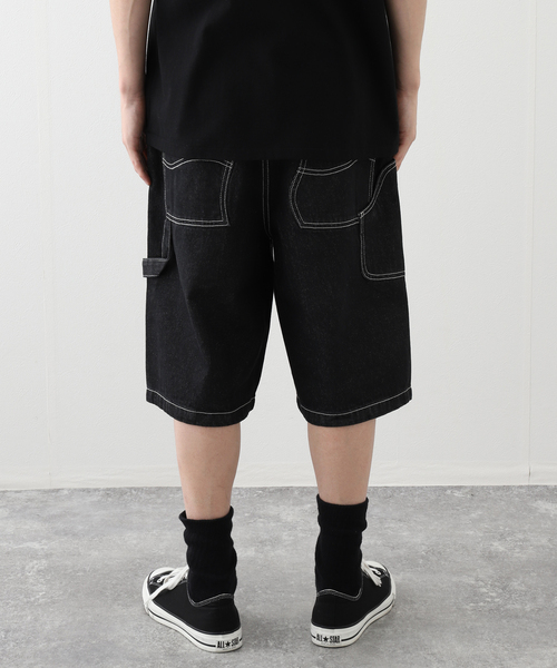 ★ DIME ★ Classic Shorts ダイム クラシックショーツ パンツ Dime Classic Denim Shorts / Faded Black (ダイム デニム