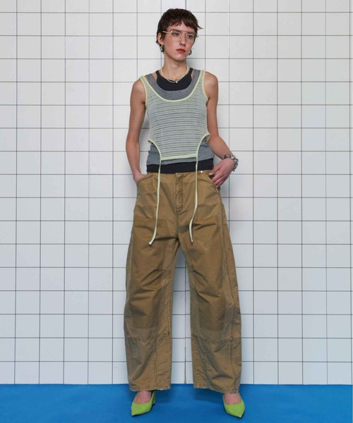 トリプルレイヤードタンクトップ【MAISON SPECIAL/メゾンスペシャル】 MAISON SPECIAL(メゾンスペシャル)｜Triple Layered Tank Top