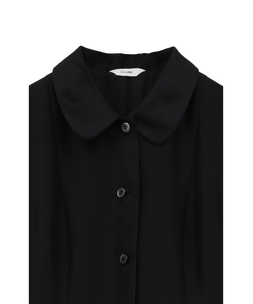 ワンピース CLANE FLUFFY SHEER H/S SHIRT ONEPIECE 中古・古着通販】CLANE (クラネ) FLUFFY SHEER H/S SHIRT ONEPIECE