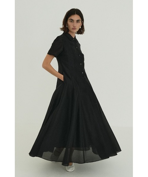 CLANE（クラネ）の「CLANE/クラネ/FLUFFY SHEER H/S SHIRT ONEPIECE