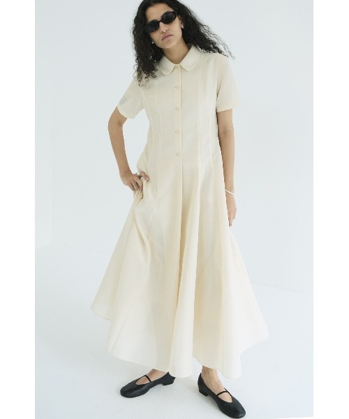 CLANE（クラネ）の「CLANE/クラネ/FLUFFY SHEER H/S SHIRT ONEPIECE