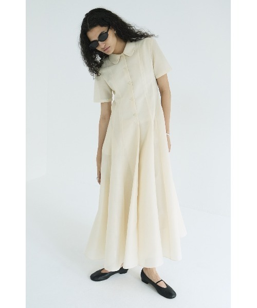CLANE（クラネ）の「CLANE/クラネ/FLUFFY SHEER H/S SHIRT ONEPIECE