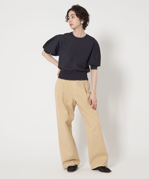 UNITED ARROWS（ユナイテッドアローズ）の「ラメ パフスリーブ ニット
