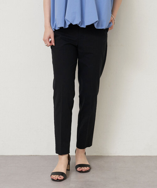 LIVETART（リヴェタート）の「リネン混ストレッチパンツ（その他パンツ・レディース・ブラック/ネイビー・0/1）」の12枚目の写真