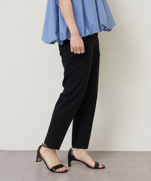 LIVETART（リヴェタート）の「リネン混ストレッチパンツ（その他パンツ・レディース・ブラック/ネイビー・0/1）」の11枚目の写真