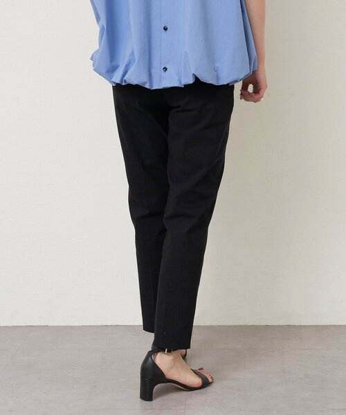 LIVETART（リヴェタート）の「リネン混ストレッチパンツ（その他パンツ・レディース・ブラック/ネイビー・0/1）」の10枚目の写真