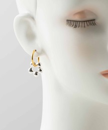 【金属アレルギー対応】ツートンピアス SAKURA DAISY