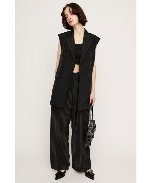 ベスト ジレ SHEER TAILOR VEST シアー テイラー ベスト レディース セール】SHEER TAILOR VEST シアー テイラー ベスト（ベスト