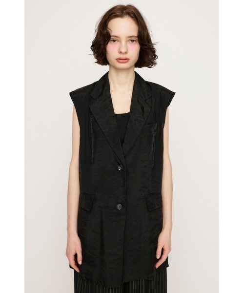 ベスト ジレ SHEER TAILOR VEST シアー テイラー ベスト レディース セール】SHEER TAILOR VEST シアー テイラー ベスト（ベスト