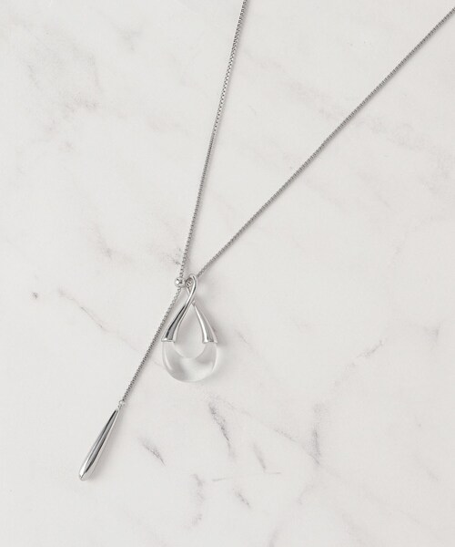 SHOO・LA・RUE（シューラルー）の「【2WAY】クリアモチーフネックレス（ネックレス・レディース・シルバー/ピンクゴールド/ゴールド・00）」の2枚目の写真