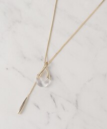 SHOO・LA・RUE | 【2WAY】クリアモチーフネックレス(ネックレス)