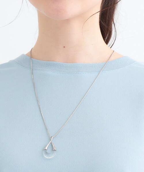 SHOO・LA・RUE（シューラルー）の「【2WAY】クリアモチーフネックレス（ネックレス・レディース・シルバー/ピンクゴールド/ゴールド・00）」の4枚目の写真