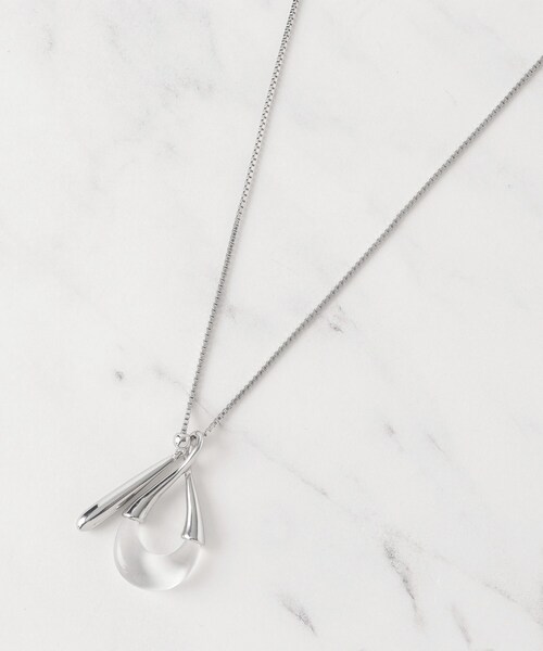 SHOO・LA・RUE（シューラルー）の「【2WAY】クリアモチーフネックレス（ネックレス・レディース・シルバー/ピンクゴールド/ゴールド・00）」の6枚目の写真