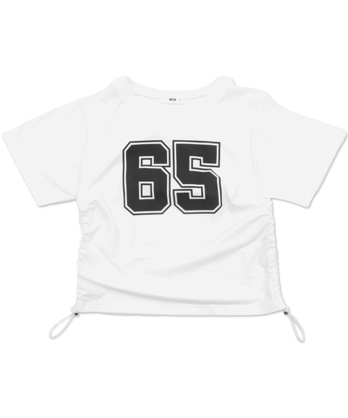 WEGO(ウィゴー)の「WEGO/ナンバリングサイドドロストちびT(Tシャツ/カットソー・レディース・ホワイト/ブラック・FREE)」の18枚目の写真